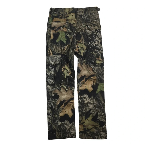 WJ16 Boys Mossy Oak Camouflage Hunting Pants S - Picture 4 of 5
